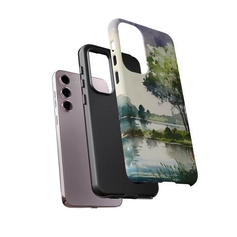 Summer Day by the Lake - Impact Resistant Phone Case